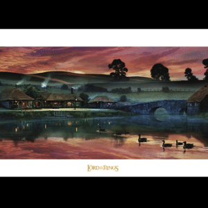 WETA Lord of the Rings Art Print – Return to the Green Dragon Inn