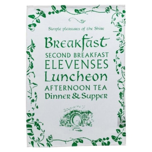 WETA Lord of the Rings Tea Towel – Simple Pleasures of the Shire