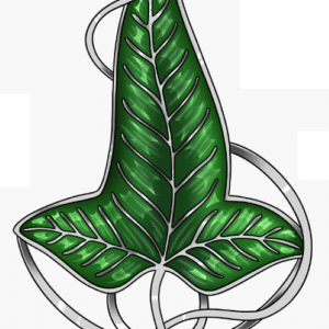 WETA Lord of the Rings Sticker – Elven Leaf