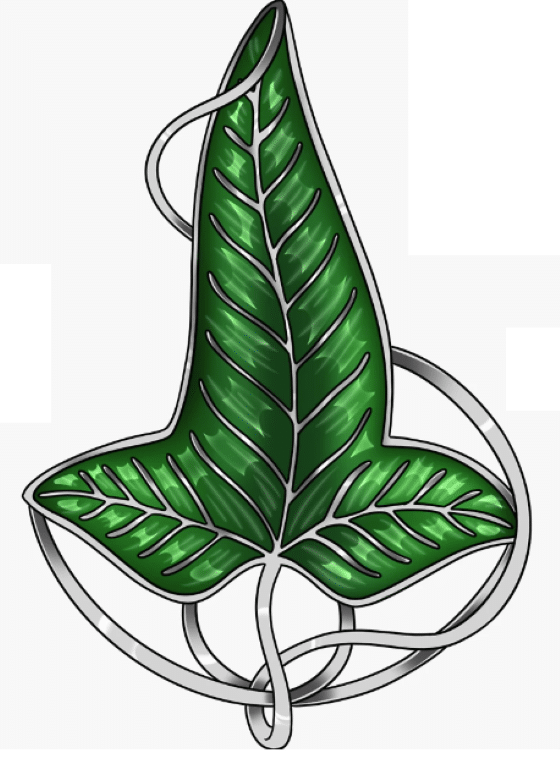 WETA Lord of the Rings Sticker – Elven Leaf