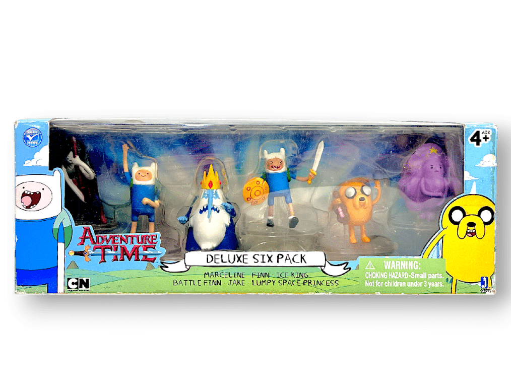Adventure Time: Deluxe Six Pack Set (Marceline/Finn/Ice King etc) *NEW SEALED*