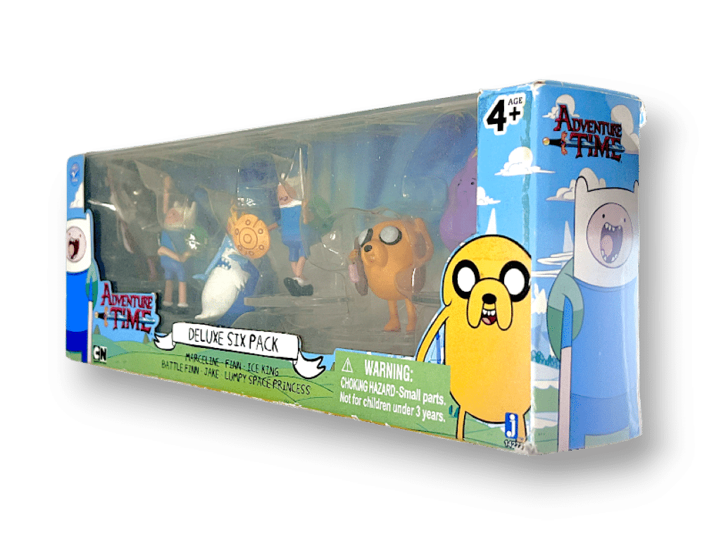 Adventure Time: Deluxe Six Pack Set (Marceline/Finn/Ice King etc) *NEW SEALED* - Image 3