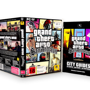 Grand Theft Auto: San Andreas (PC DVD) *CASE + MANUAL ONLY*