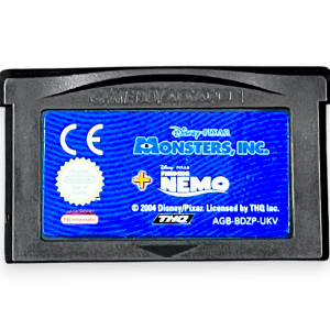 Monsters Inc + Finding Nemo (GBA Double Pack)