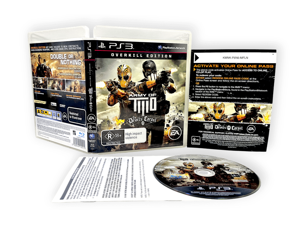 Army of Two: The Devil’s Cartel Overkill Edition (PS3) *MINT COMPLETE* - Image 3