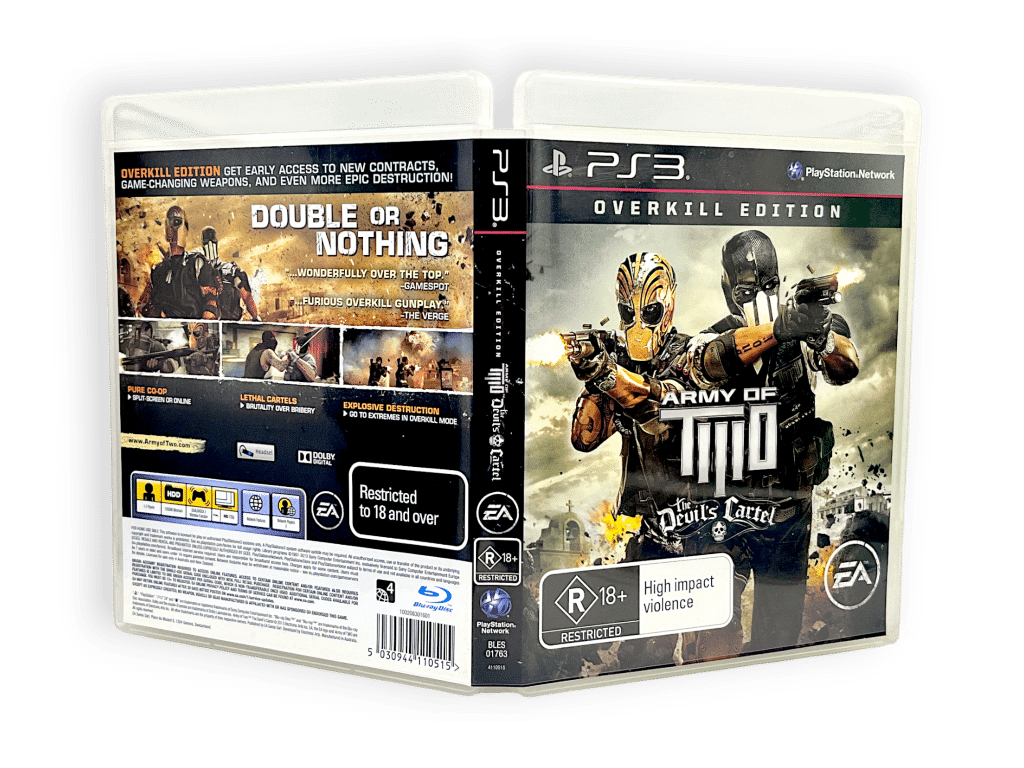 Army of Two: The Devil’s Cartel Overkill Edition (PS3) *MINT COMPLETE* - Image 2