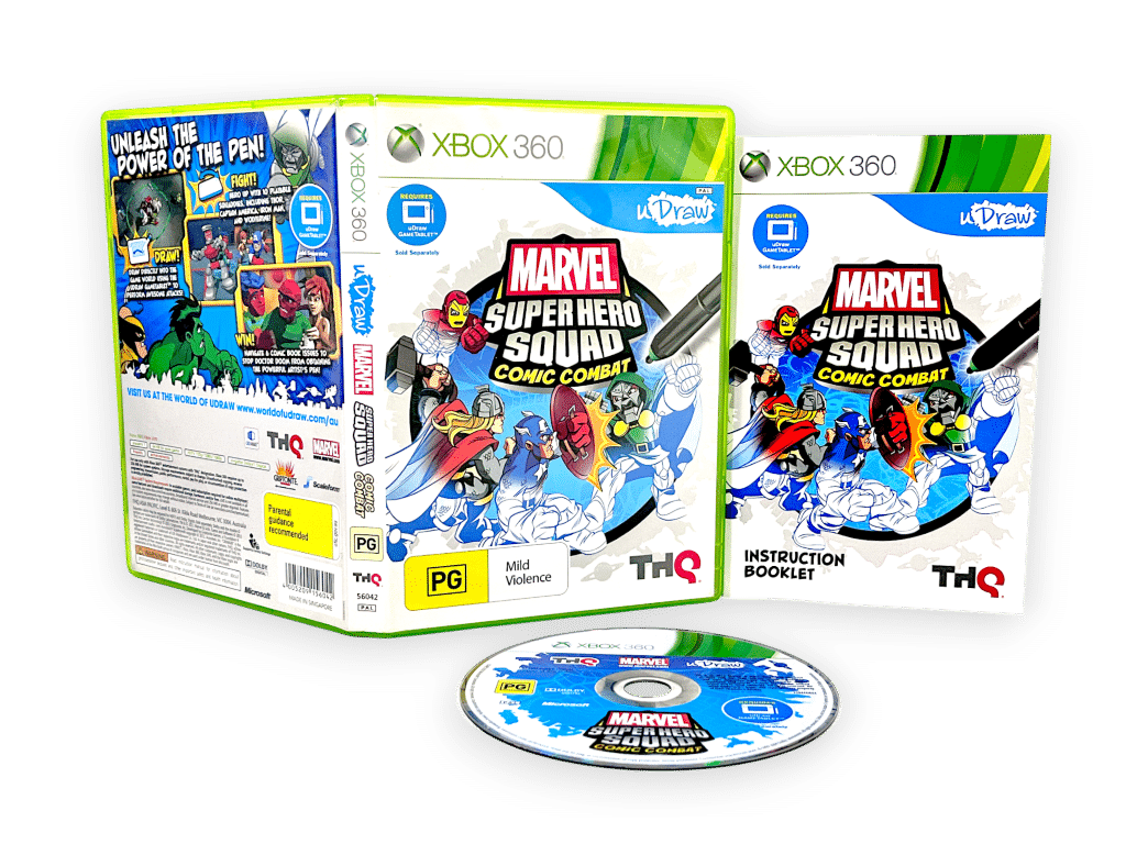 Marvel Super Hero Squad: Comic Combat (Xbox 360) *MINT COMPLETE*