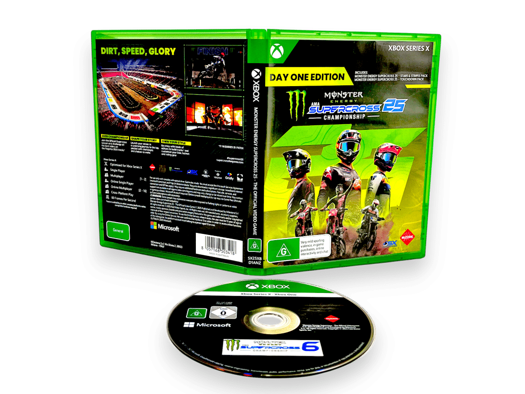 Monster Energy Supercross 25 – Day One Edition (Xbox Series X)