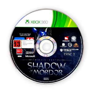 Middle-Earth: Shadow of Mordor - Disc 2 (Xbox 360) *DISC 2 ONLY*