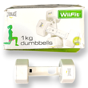 Everlast Dumbbell for Wii Fit (Nintendo Wii) *WITH BOX*