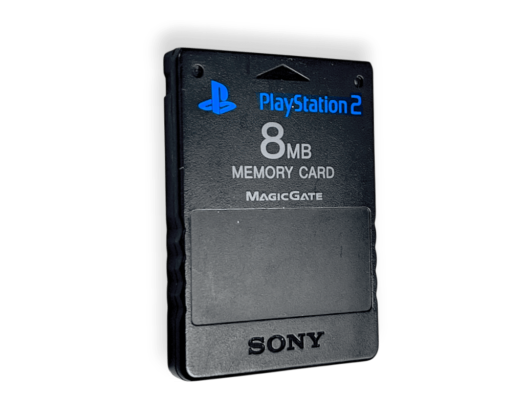 GENUINE SONY PS2 Memory Card – Black