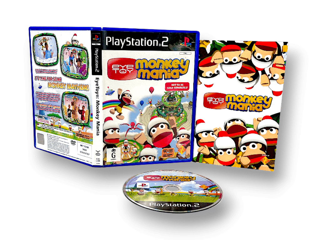 EyeToy: Monkey Mania (PS2) *EXCELLENT & COMPLETE*