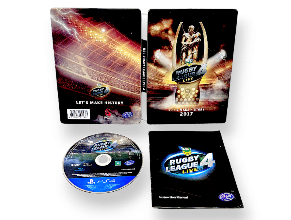 Rugby League Live 4 (PS4) STEEL COLLECTOR'S EDITION
