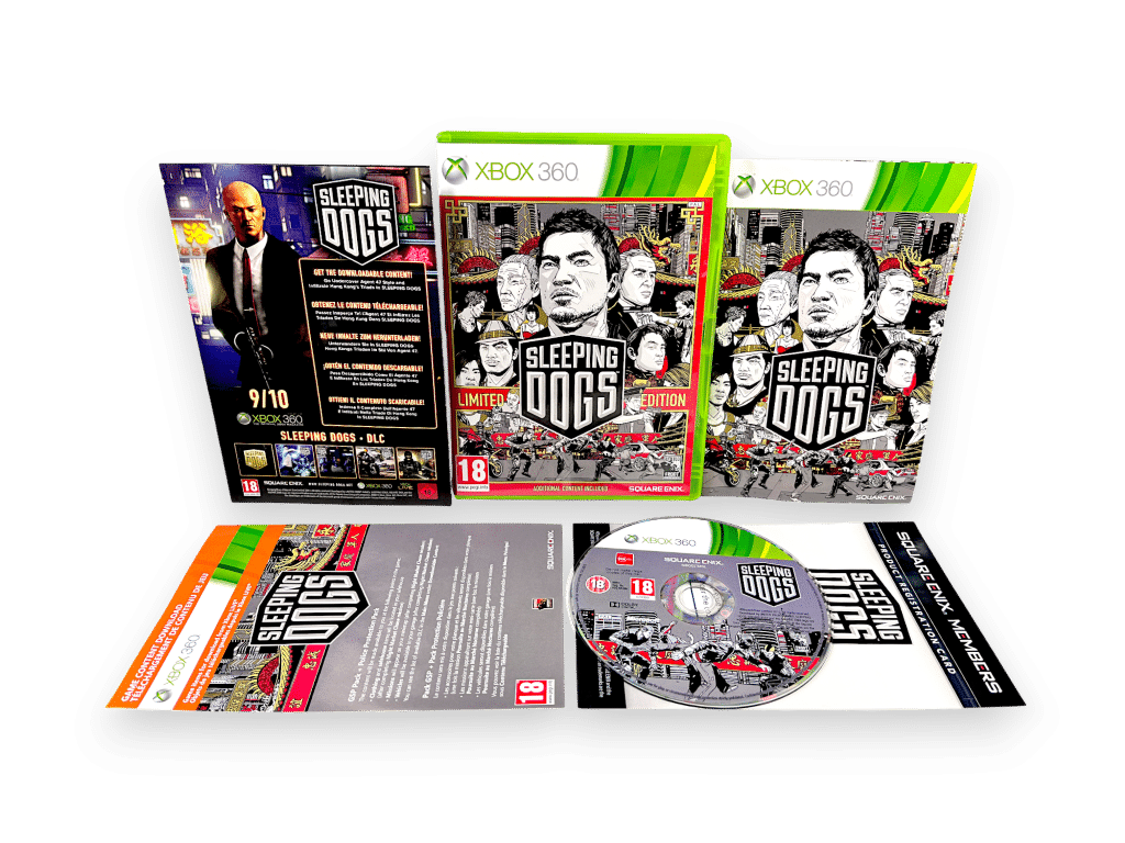 Sleeping Dogs – Limited Edition (Xbox 360) *AS NEW - MINT COLLECTOR'S*