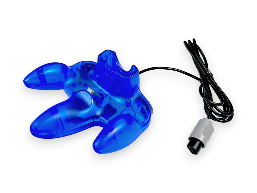 Nintendo 64 Controller N64 Controller Translucent Blue (NEW) - Image 2