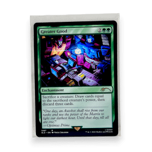 TRANSFORMERS G1 Greater Good 1087 (Magic: The Gathering)