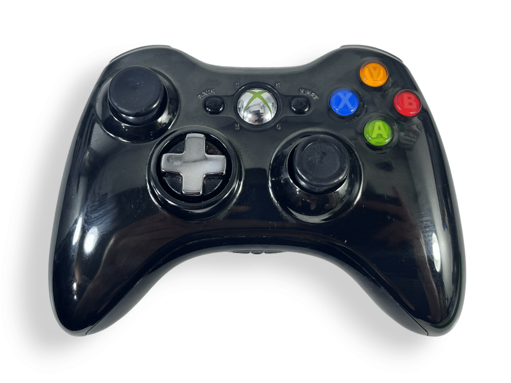 Xbox 360 Wireless Controller (SILVER D-PAD LIMITED EDITION)