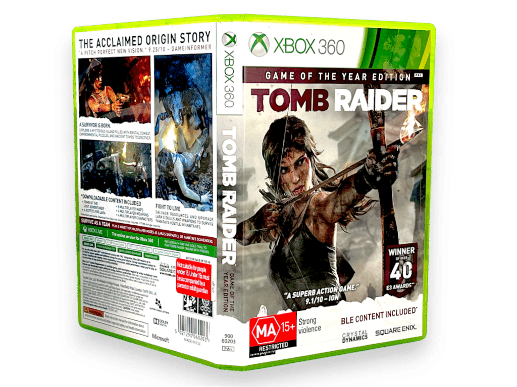 Tomb Raider Game of the Year Edition (Xbox 360) *MINT COLLECTOR'S* - Image 6