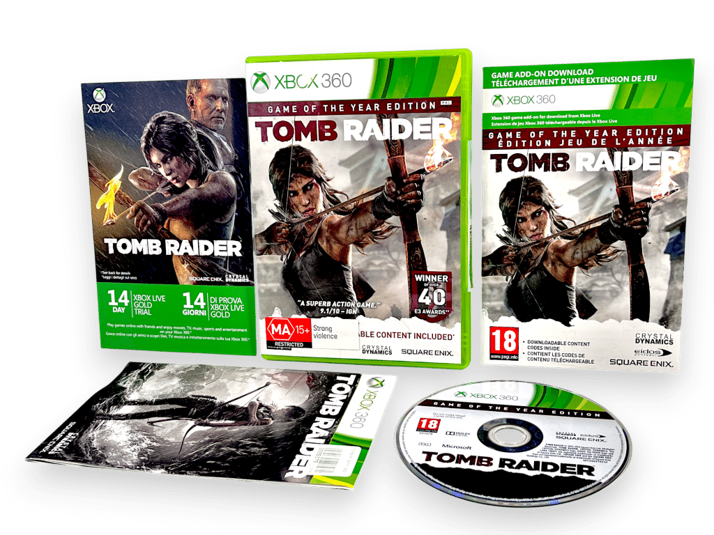 Tomb Raider Game of the Year Edition (Xbox 360) *MINT COLLECTOR'S* - Image 3