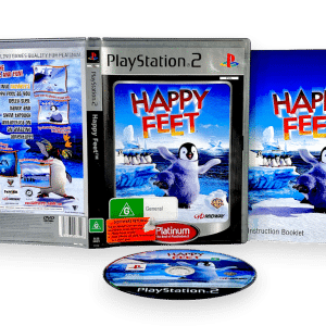 HAPPY FEET The Official Video Game (PS2) *EXCELLENT & COMPLETE*