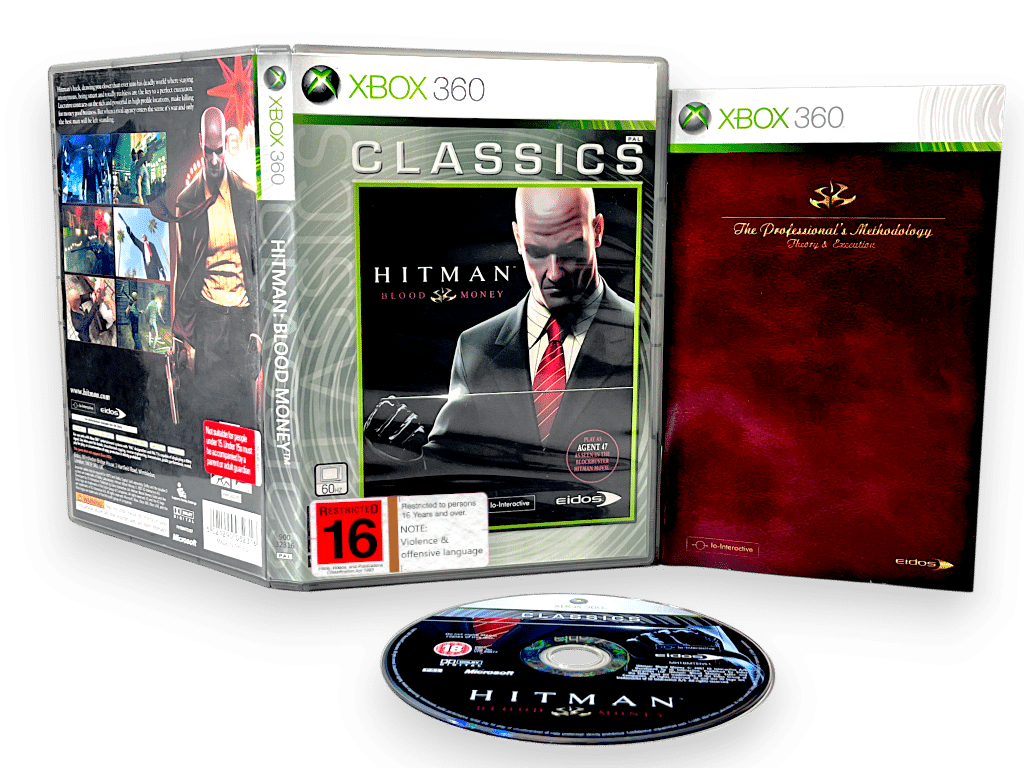 HITMAN Blood Money (Xbox 360) *MINT COLLECTOR'S*
