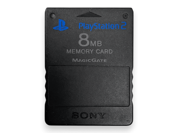 GENUINE SONY PS2 Memory Card - Black - Image 2