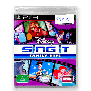 SINGSTAR! Disney Sing It: Family Hits (RARE) *NEW SEALED*