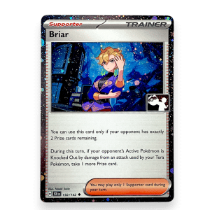 POKEMON TCG - Briar (132/142) PRIZE PACK COSMOS HOLO