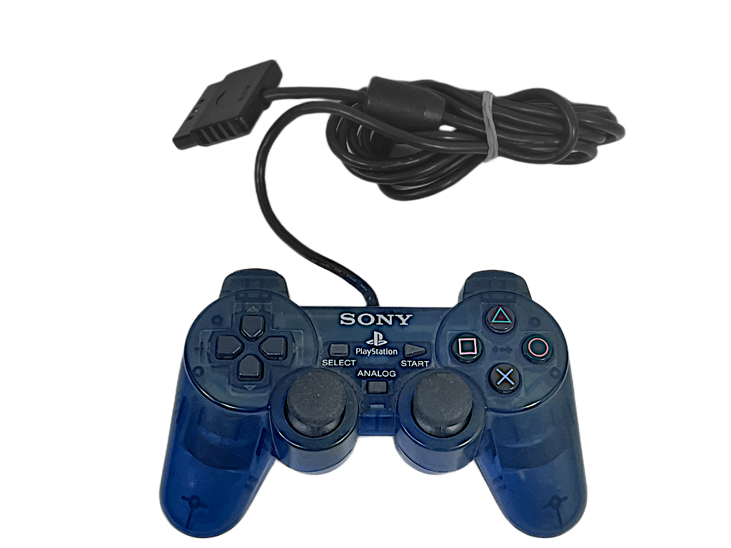 Sony PlayStation 2 DualShock 2 Controller (Blue Clear)