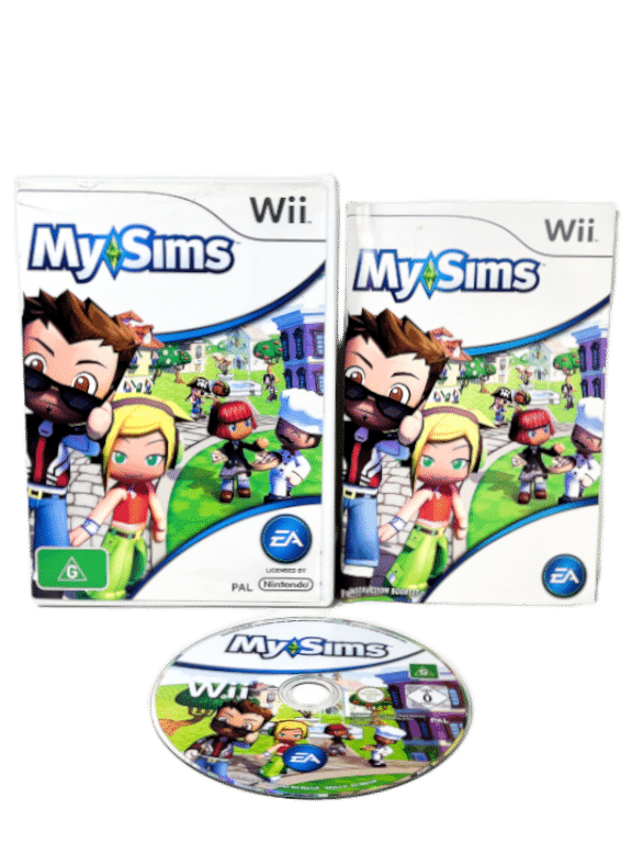 MySims (Wii) My SIMS Original *EXCELLENT & COMPLETE*
