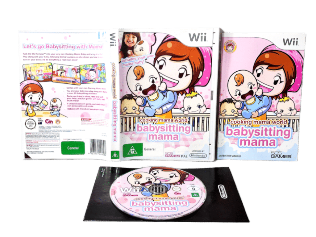 Cooking Mama World: Babysitting Mama (Wii) *EXCELLENT & COMPLETE*