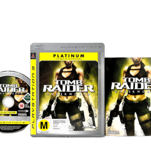Tomb Raider Underworld PLATINUM (PS3) *MINT COMPLETE*