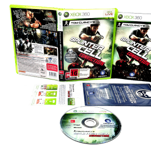 Tom Clancy’s Splinter Cell: Conviction (Xbox 360) *MINT COMPLETE*