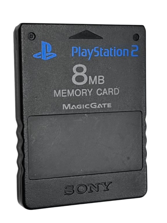 GENUINE SONY PS2 Memory Card - Black