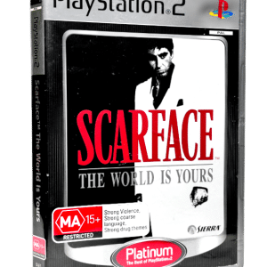 SCARFACE THE WORLD IS YOURS PS2 PLATINUM GAME