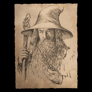 WETA - Art Print - Portrait of Gandalf the Grey