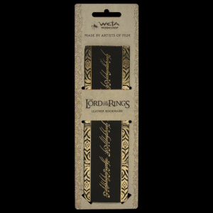 WETA - Leather Bookmark - The One Ring Inscription