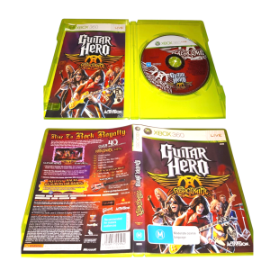 Guitar Hero Aerosmith (Xbox 360) *COMPLETE*