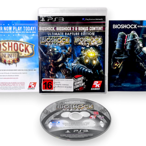 BioShock Ultimate Rapture Edition (PS3) *MINT COMPLETE*