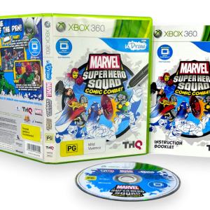 Marvel Super Hero Squad: Comic Combat (Xbox 360) *MINT COMPLETE*