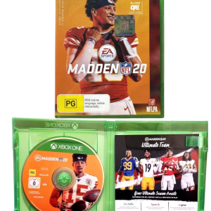 Madden NFL 20 (Xbox One) *MINT COMPLETE*