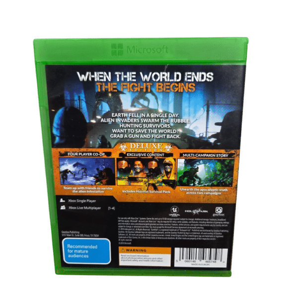 Earthfall Deluxe Edition (Xbox One) *NEW SEALED* - Image 2