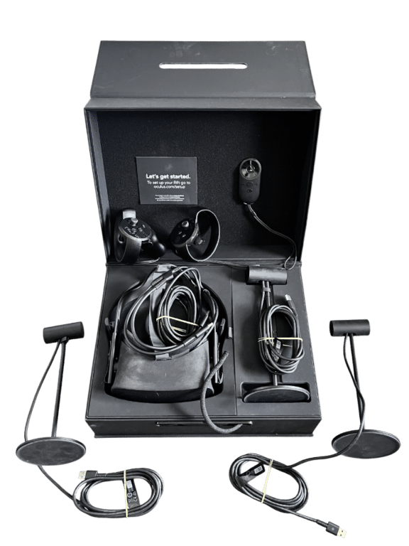 Meta Oculus Rift CV1 VR Virtual Reality Headset System+ touch controllers - Image 4