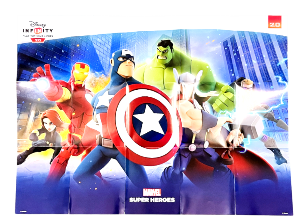 Disney Infinity 2.0 Marvel Super Heroes Poster ENORMOUS