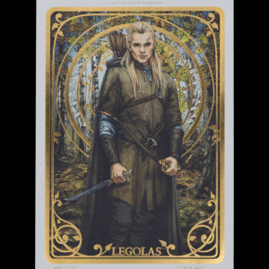 WETA LORD OF THE RINGS Art Print - Legolas Art Card (A5)