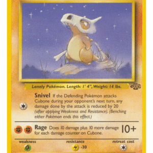 POKEMON TCG - Cubone 50 Jungle