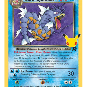 POKEMON TCG - Dark Gyarados 8/82 Celebrations