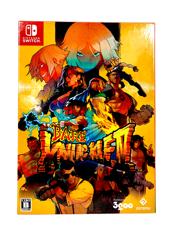 Streets of Rage 4 / Bare Knuckle IV (Switch JPN/ENG) BOXED COLLECTOR'S