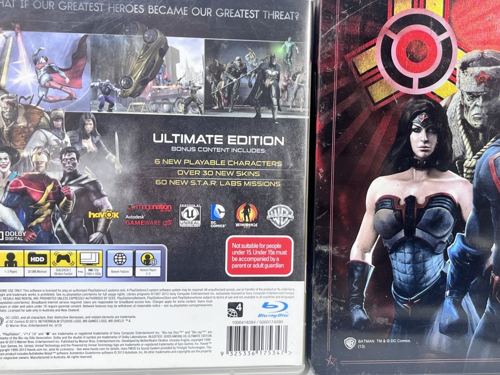 Injustice: Gods Among Us ULTIMATE EDITION (PS3) *STEELBOOK EDITION* - Image 9