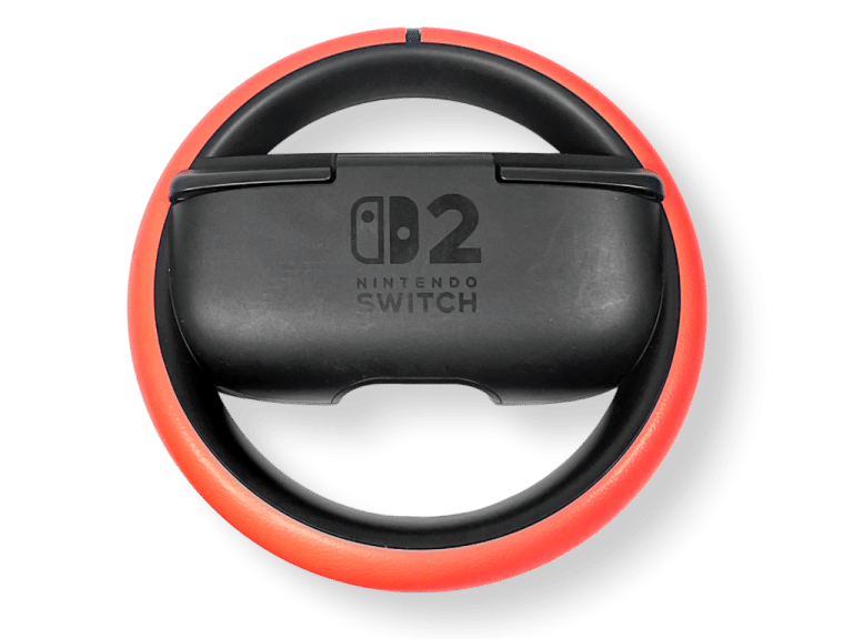 GENUINE Nintendo Switch 2 Racing Wheel – Red - Appleby Games